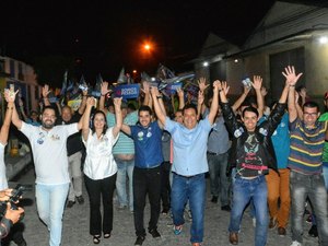 Caminhada da vitória: Baixão abraça candidaturas de Severino e Randerson Pessoa