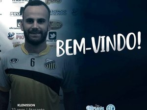 Ex- ASA, Klenisson é o novo reforço do Confiança