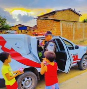 Campestre celebra o Dia das Crianças com ação do GPM
