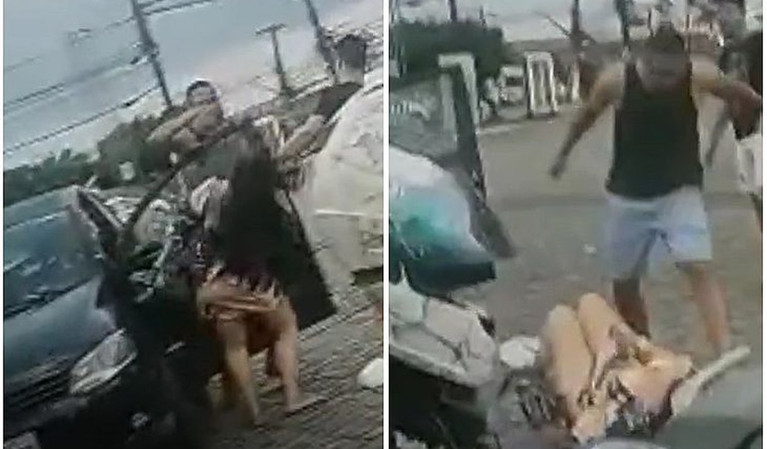 Após repercussão, mulher agredida em vídeo presta depoimento à polícia