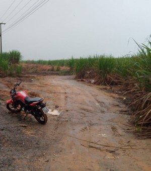  Motocicleta é encontrada abandonada às margens da BR 101, em Messias 