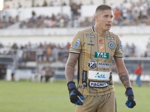 ASA anuncia saída de goleiro Flávio Henrique