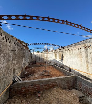 Obras do CAF e da Garagem Municipal avançam em Matriz de Camaragibe