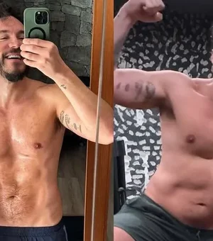 Eliezer celebra transformação dele e da mãe e compara antes e depois