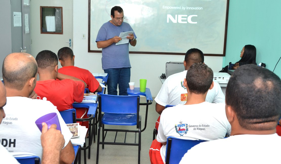 Perfil: 13% dos reeducandos em Alagoas são analfabetos
