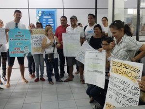 Reserva Técnica da Educação protesta em Arapiraca