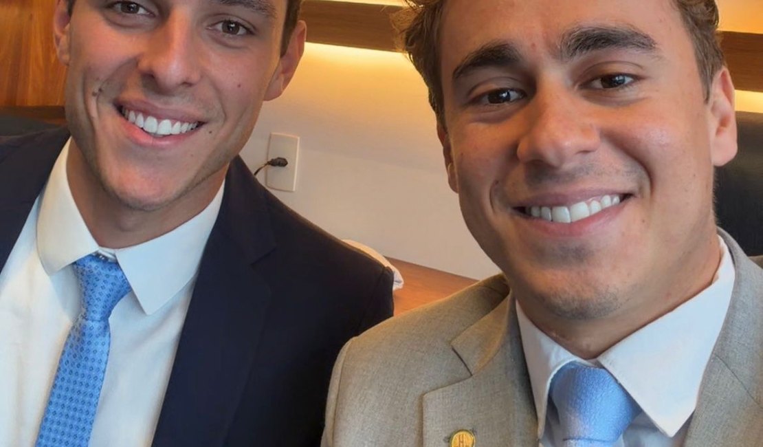 Nikolas Ferreira elogia Caio Bebeto e o destaca como jovem liderança em Alagoas