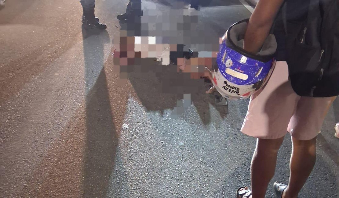 Idoso morre atropelado por carro na Avenida Fernandes Lima, em Maceió