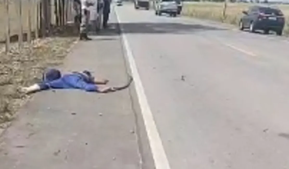 Motociclista morre após perder controle e colidir contra cerca em Igreja Nova