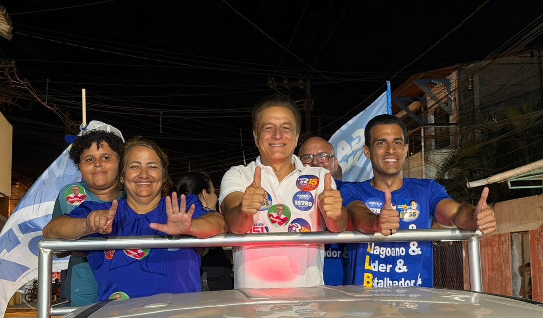 Galba Novaes tem caravana com apoio popular na parte alta de Maceió