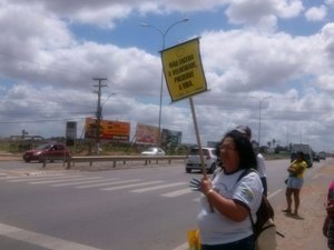 Ação realizada em Arapiraca alerta população para riscos durante o Carnaval