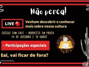 Poesia nordestina e música são os atrativos de lives de alunos do Ifal