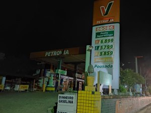 Preço do litro da gasolina em Japaratinga custa R$ 6,89