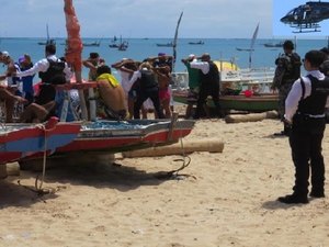 Operação de combate ao tráfico é realizada na orla de Maceió