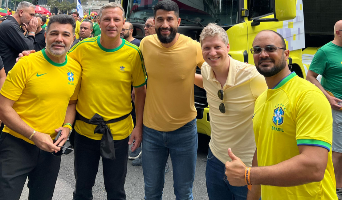 Fabio Costa celebra o sucesso da manifestação na Paulista, em prol da democracia e liberdade