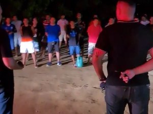 [Vídeo] Polícia encerra festa com aglomeração em chácara, na Ecovia Norte