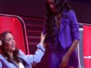 Ivete Sangalo passa mal ao vivo no The Voice Brasil, assusta fãs e é acudida por colegas