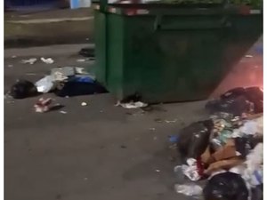 Protesto por falta de água interdita Avenida Senador Rui Palmeira em Maceió