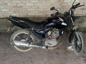 Homem é detido com moto roubada na zona rural de Maragogi