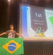 Estudante de Arapiraca conquista medalha de ouro em olimpíada internacional de Matemática