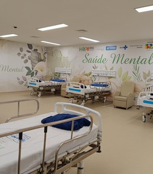 Hospital Regional de Palmeira dos Índios amplia rede de assistência com novos leitos de saúde mental