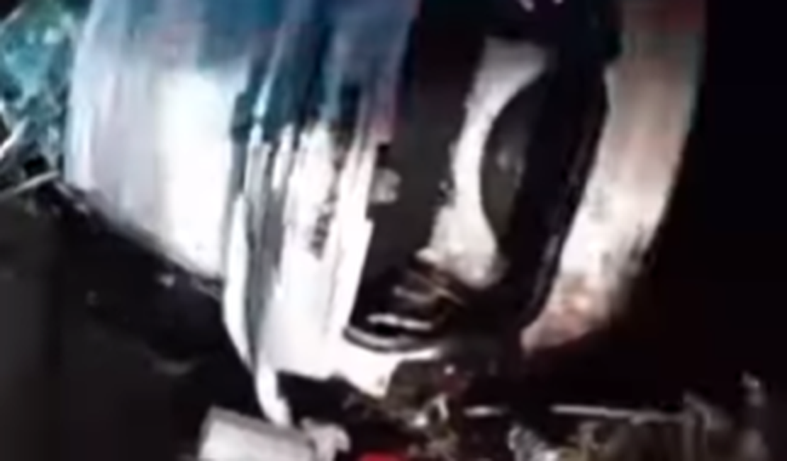 Capotamento deixa três feridos na AL-220 em Delmiro Gouveia