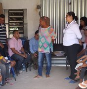 Assistentes sociais da Emater orientam famílias quilombolas de Arapiraca
