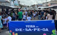 Feira do Desapego foi voltada para alunos do 1º ao 5º ano