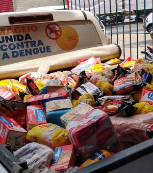 Vigilância Sanitária já retirou de circulação 46 toneladas de alimentos impróprios