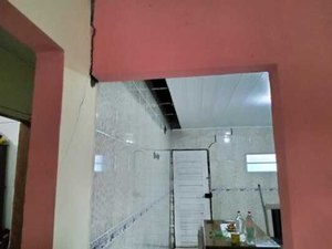 Causa de rachaduras em Pilar é indenticada pelo Serviço Geológico do Brasil