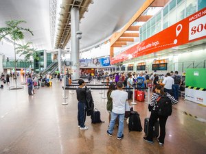 Desembarques no Aeroporto Zumbi dos Palmares aumentaram 24% em dezembro
