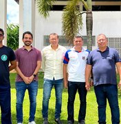 Secretário de Esporte visita obras de reforma do Ginásio João Paulo II em Arapiraca