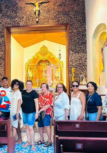 Visita guiada marca recepção de agentes de viagem pela Secretaria de Turismo de Japaratinga