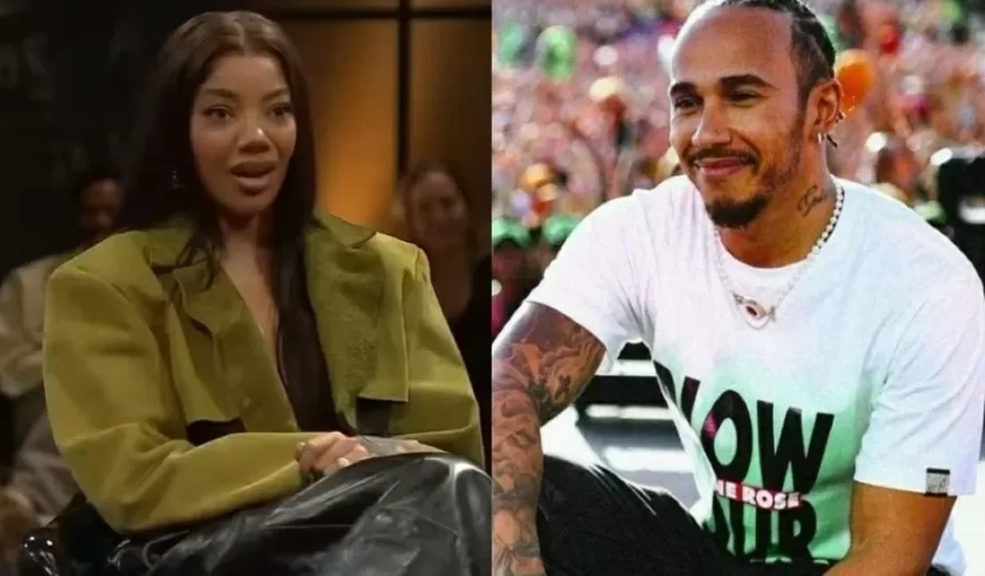 Ludmilla relembra gafe ao conversar em inglês com Lewis Hamilton