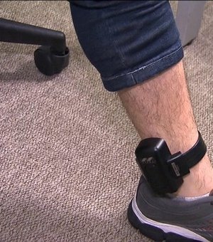 Após quebrar tornozeleira, reeducando é preso