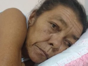 Família faz campanha para mulher com pedra na vesícula em Arapiraca