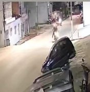 Motocicletas colidem frontalmente no bairro Olho d'Água dos Cazuzinhas