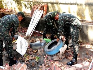Operação integrada contra o Aedes aegypti visa recolher 10 mil pneus velhos