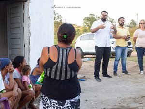 Hector Martins faz visita à Mangabeiras do Lixão e leva esperança à comunidade