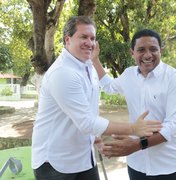 Ao lado do prefeito Júlio Cezar, Marx Beltrão anuncia investimentos em obras, internet grátis e educação para Palmeira dos Índios