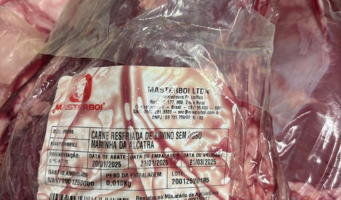 Vigilância Sanitária apreende 150 kg de carnes impróprias para consumo