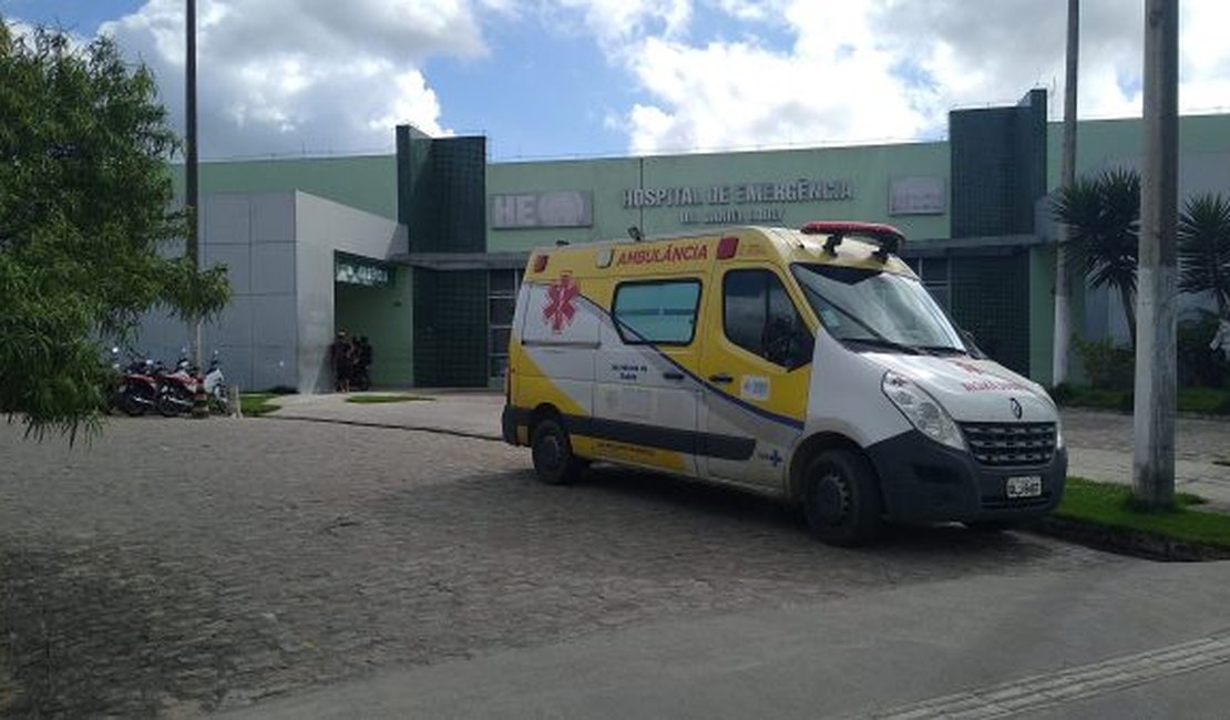 Mais de 300 pessoas deram entrada no Hospital de Emergência do Agreste em Arapiraca