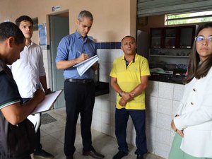 Projeto Sede de Aprender fiscaliza escolas em São Sebastião e Major Izidoro