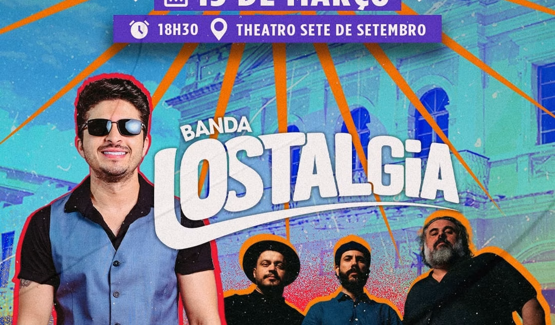 Projeto Seis & Meia é retomado em Penedo com show das bandas Lostalgia e Gato Negro