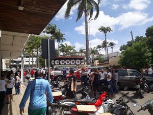 Servidores da saúde realizam paralisação de 24 horas em Palmeira dos Índios