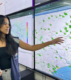Fim de semana em Alagoas será de tempo nublado e chuvas passageiras