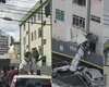 Avião de pequeno porte cai e atinge prédio em Belo Horizonte