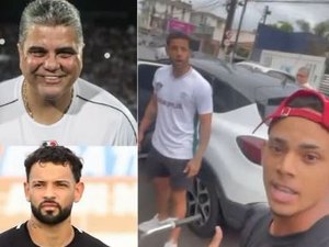 Entregador de bike afirma ter sofrido agressões verbais do técnico Marcelo Cabo
