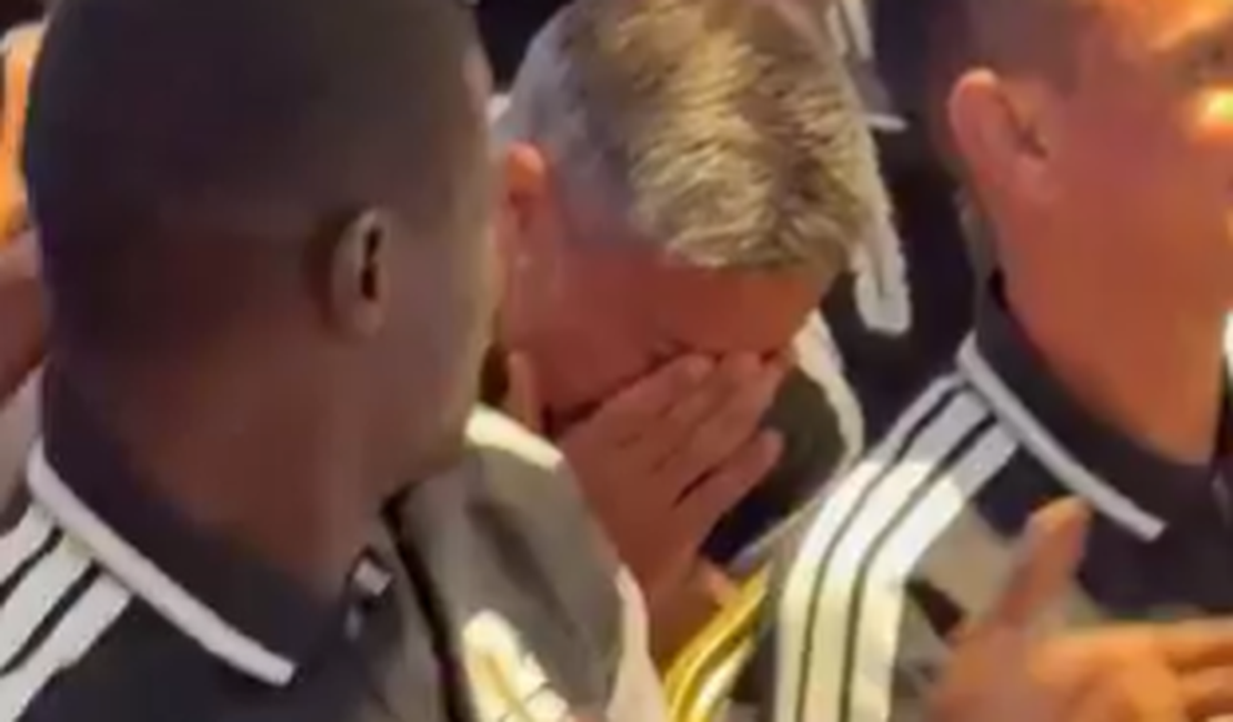 [Vídeo] Árbitro se emociona ao ser escalado para final da Copa