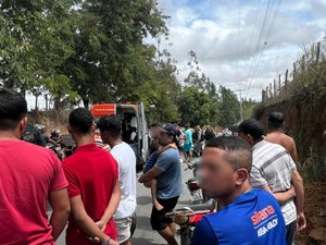 Motociclista embriagado colide em outra moto e é agredido por policiais parentes da vítima em Arapiraca
